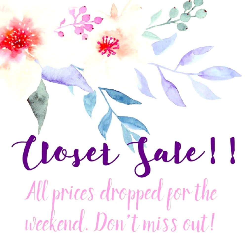 CLOSET SALE